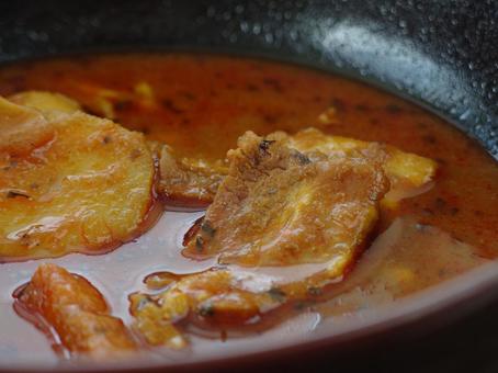 角煮スープカレー 角煮スープカレー 角煮スープカレー,豚角煮,カレーの写真素材