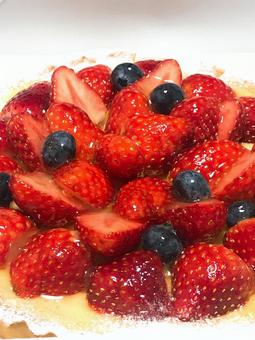 Photo, strawberry, tart, cake, 