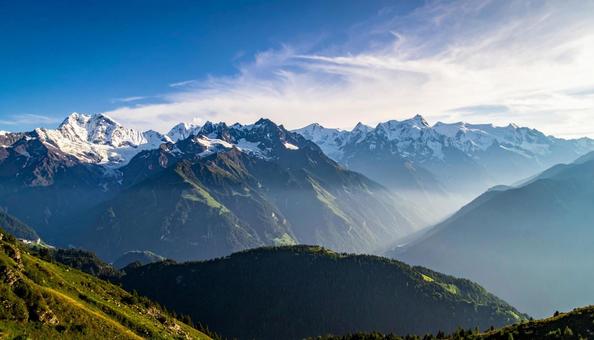 山の美しい風景 山の美しい風景の写真