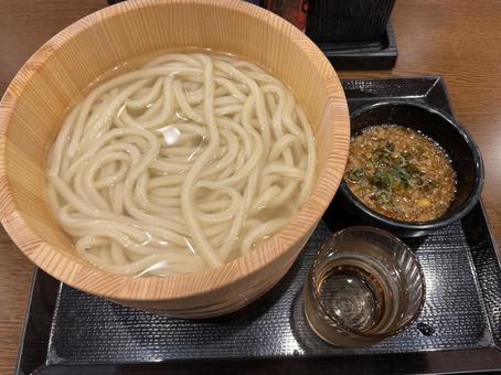 釜揚げうどん 釜揚げうどん うどん,丸亀,香川の写真素材