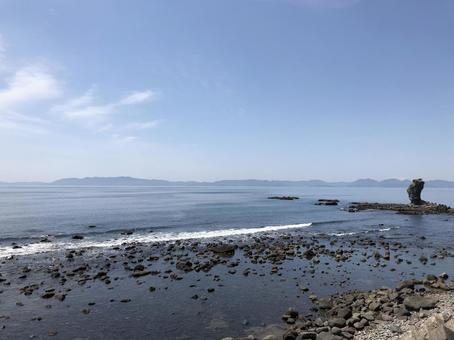 海の風景 海の風景 日本の風景,フォトジェニック,奇岩の写真素材