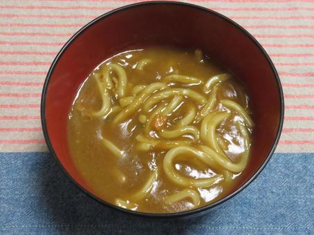 カレーうどん カレーうどん うどん,献立,メニューの写真素材