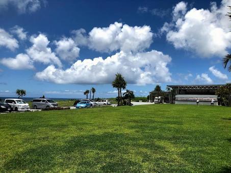 海辺の公園 海辺の公園の写真