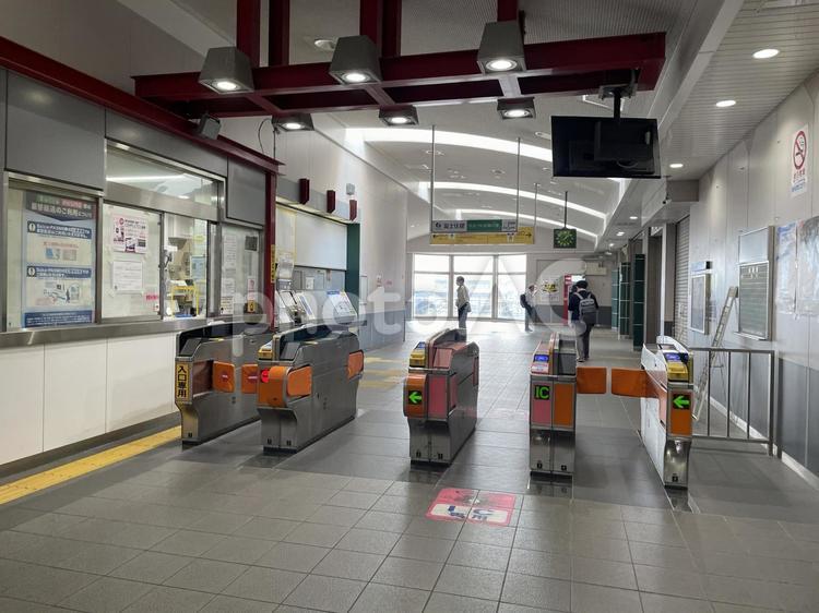 薬園台駅　改札口(内) 鉄道,電車,列車の写真素材