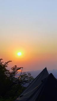 Orange color scene, JPG