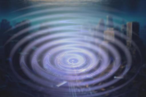 幻想的背景素材 すべて思い出は水の中 幻想的背景素材 すべて思い出は水の中の写真