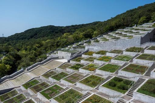 ［兵庫県淡路市］淡路夢舞台 淡路夢舞台,百段苑,淡路島の写真素材