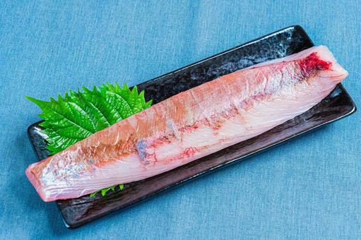 はまちの刺身用 短冊 はまち,刺身,短冊の写真素材