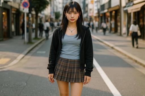 Y2K女子高生風 Y2K女子高生風の写真