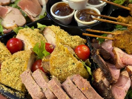 肉のオードブル盛り合わせ 肉のオードブル盛り合わせの写真