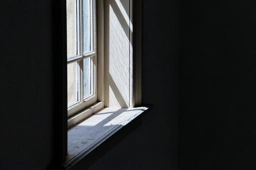 日差し 太陽,窓,建物の写真素材