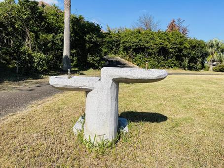 水飲み場 公園,屋外,休憩の写真素材