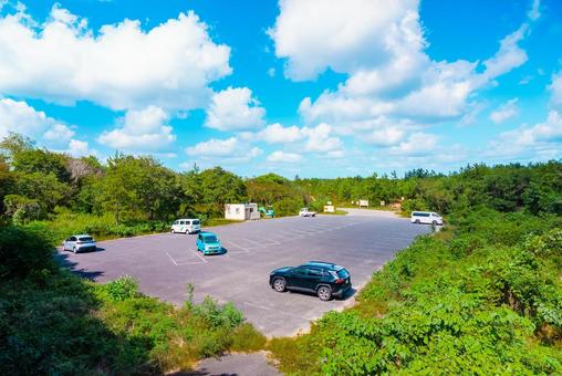 【鳥取】鳥取砂丘の入り口 砂丘,鳥取,鳥取砂丘の写真素材