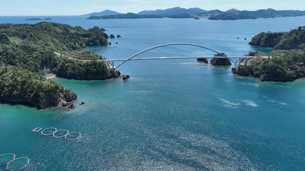 出島大橋 出島大橋 出島大橋,女川,大橋の写真素材