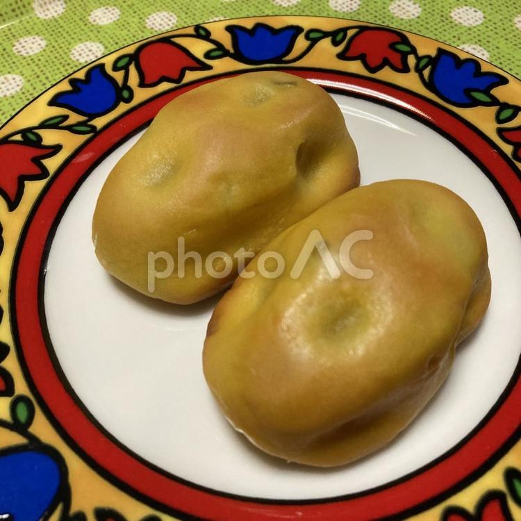 和菓子のようなスイートポテト スイートポテト,さつまいも,スイーツの写真素材