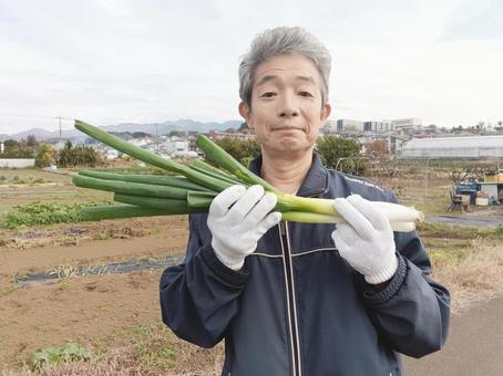 兼業農家のシニア男性 シニア,シニア男性,50代の写真素材