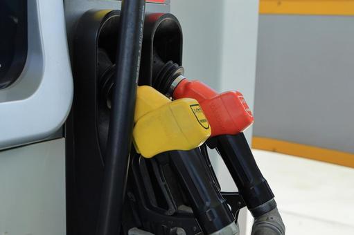 Photo, gas station, filling nozzle, gasoline, 