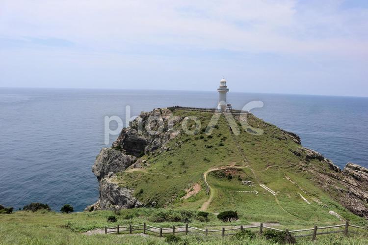 大瀬崎灯台 大瀬崎灯台,灯台,風景の写真素材