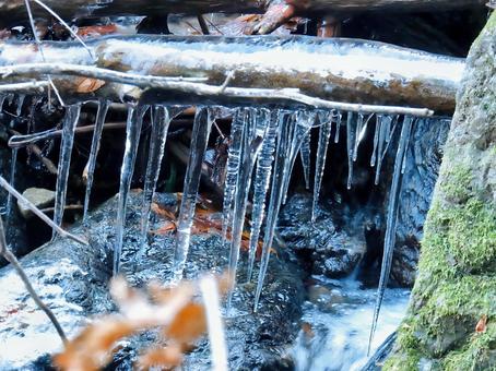 自然の氷のアート 自然の氷のアート 氷,自然,つららの写真素材