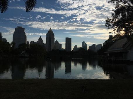 バンコクの景色 バンコクの景色 バンコク,タイ,街並みの写真素材
