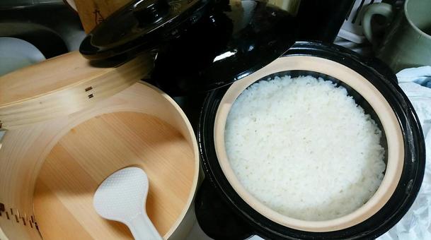 かまど炊きご飯 かまど炊きご飯の写真