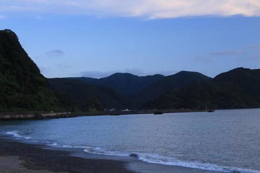 西伊豆町の素晴らしい夕陽 西伊豆町の素晴らしい夕陽の写真