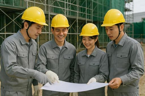 現場 打ち合わせ 現場 打ち合わせの写真