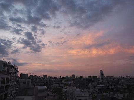 2025年8月9日朝5:00頃の空 2025年8月9日朝5:00頃の空の写真