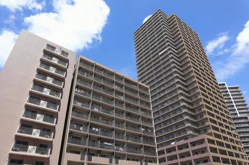 川崎 街並み 川崎 街並み 川崎区,街並み,都市イメージの写真素材