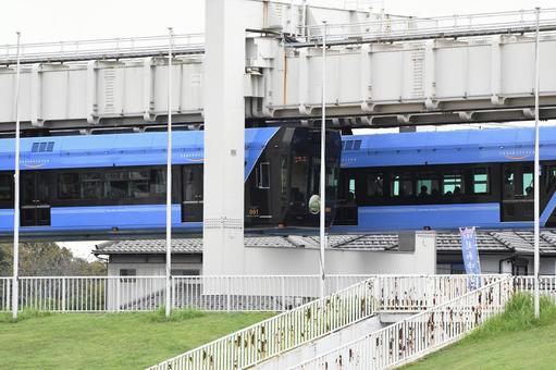 モノレール モノレール,千葉都市モノレール,千葉モノレールの写真素材