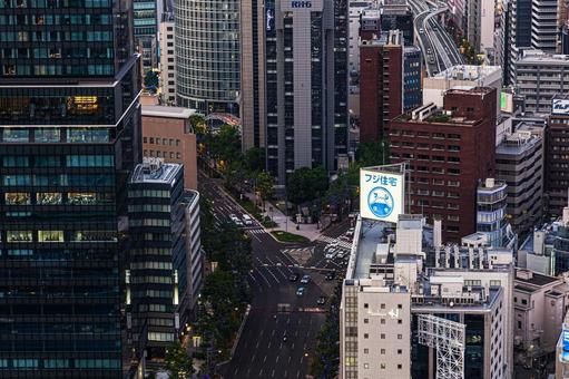 都市景観 都市景観 ステーションワン,淀屋橋,大阪の写真素材