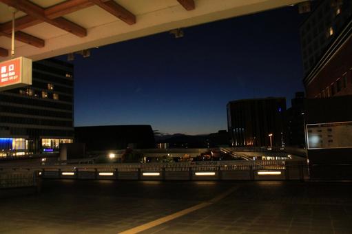 夕景 夕景の写真