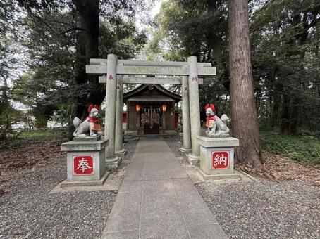 息栖神社　稲荷神社 息栖神社,東国三社,茨城県の写真素材