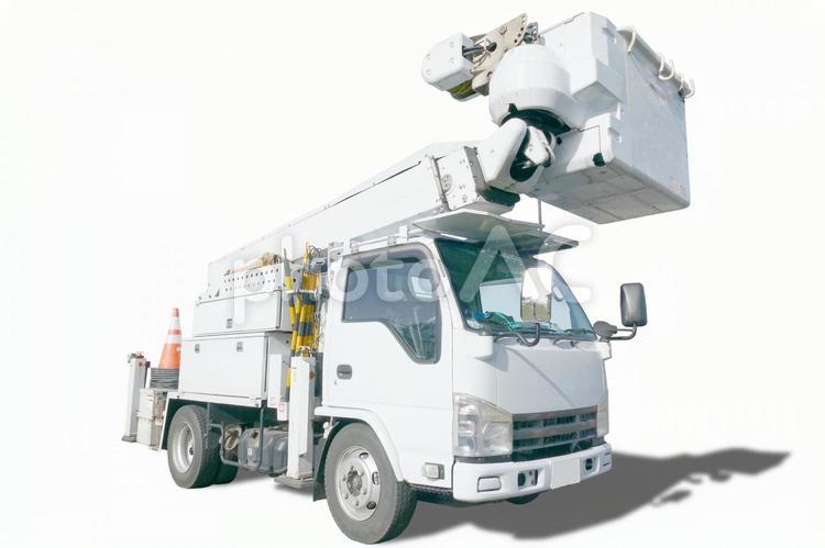 バケット車・PSD psd,バケット車,psd画像の写真素材