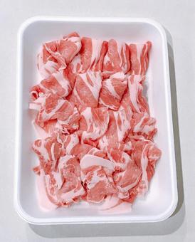 豚肩ロース 豚肩ロース 豚肩ロース,肩ロース肉,肉の写真素材