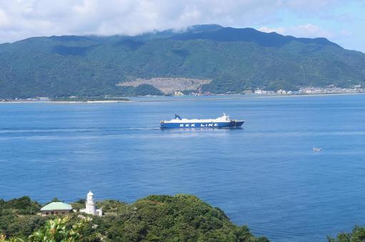 友ヶ島の大展望台 友ヶ島の大展望台 9月,夏,史跡の写真素材