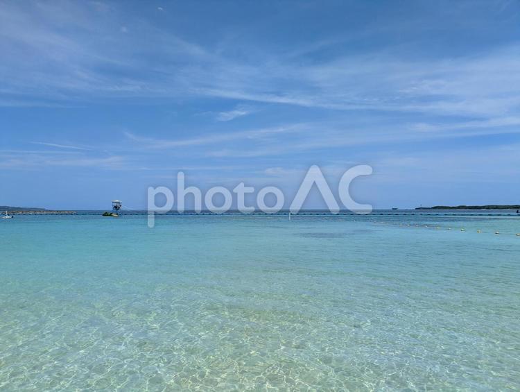 海 海,沖縄,ビーチの写真素材