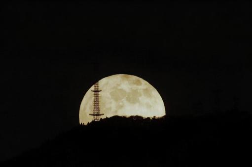 満月 満月の写真