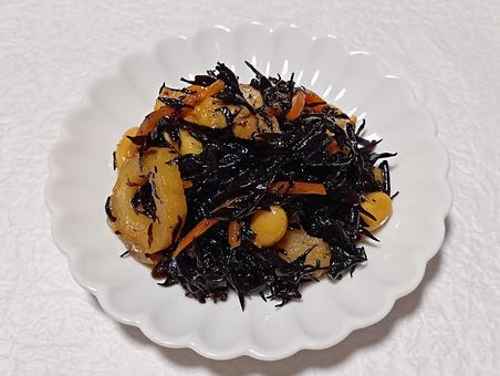 ひじき煮 ひじき煮,和食,煮物の写真素材