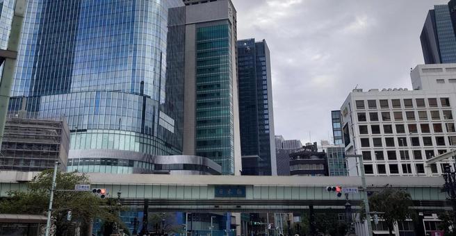 日本橋 日本橋 ビル,都会,オフィス街の写真素材