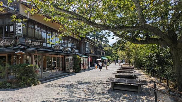 兼六園の茶屋街 兼六園の茶屋街 茶屋街,兼六園,和風の写真素材