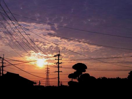 太陽と空 太陽と空の写真