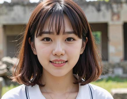 遺跡に来ましたの写真