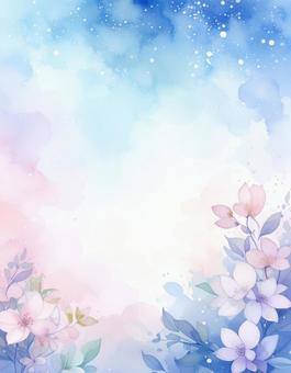 花 背景 エレガント 水彩 花 背景 エレガント 水彩の写真