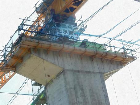 【工事写真】道路建設現場 【工事写真】道路建設現場 道路,橋梁,架設の写真素材
