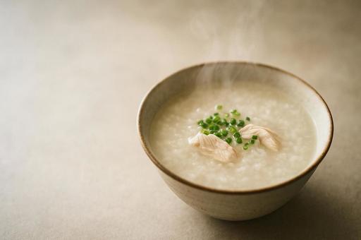 鶏がゆ 鶏がゆの写真