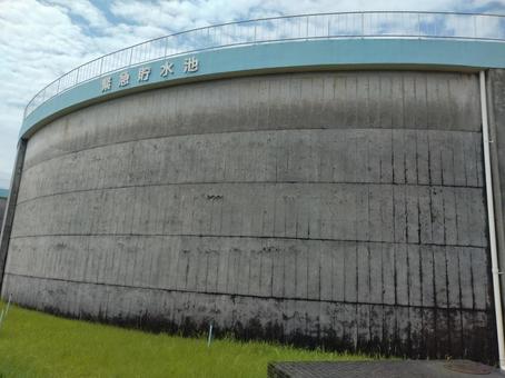 熊本市の緊急貯水池 熊本市の緊急貯水池の写真