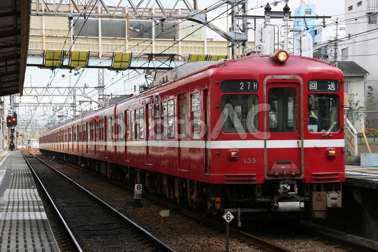 京急、旧1000型、回送 鉄道,交通,電車の写真素材