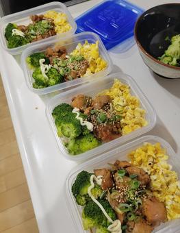 お弁当の作り置きの写真