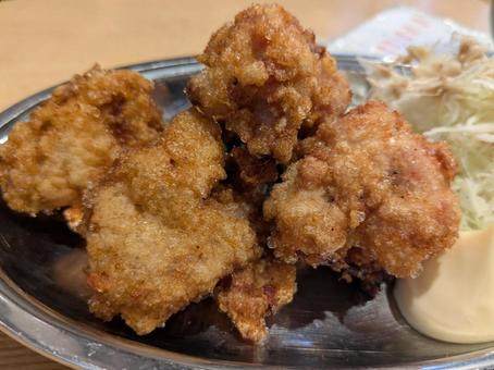 唐揚げ 唐揚げ 唐揚げ,鳥,肉の写真素材